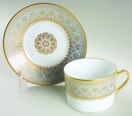 Elysee Flat Cup & Saucer Set