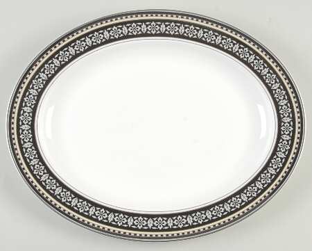 Langley 13" Oval Serving Platter