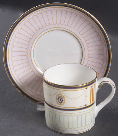 Rowley Flat Demitasse Cup & Saucer Set
