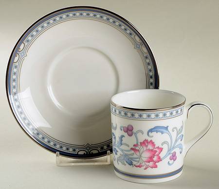 Canterbury Flat Demitasse Cup & Saucer Set