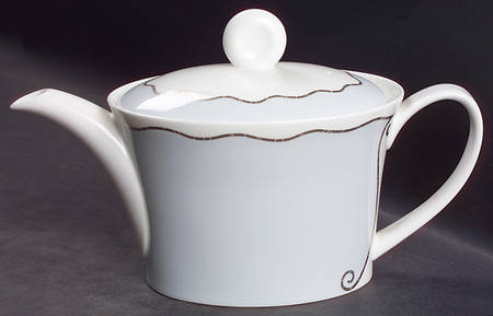 Frivolous Blue Teapot & Lid