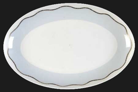 Frivolous Blue Relish/Gravy Underplate