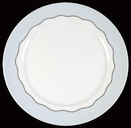 Frivolous Blue Service Plate (Charger)