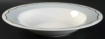 Frivolous Blue 11" Individual Pasta Bowl