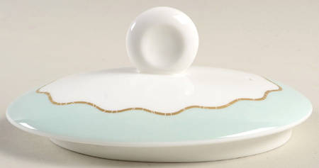 Frivolous Green Lid for Teapot