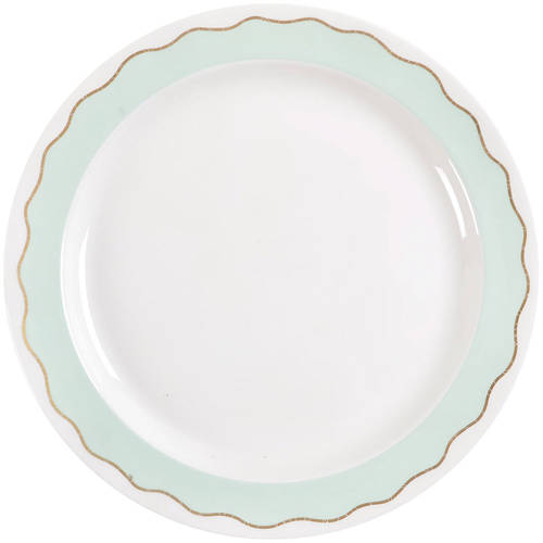 Frivolous Green 13" Chop Plate (Round Platter)