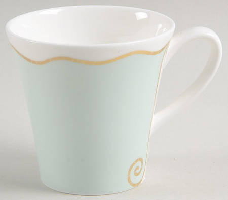 Frivolous Green Flat Cup