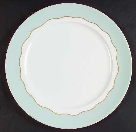 Frivolous Green Service Plate (Charger)