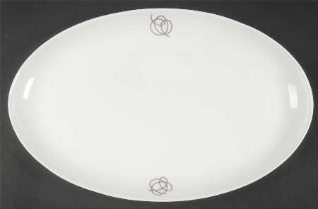 Flirtation 15" Oval Serving Platter