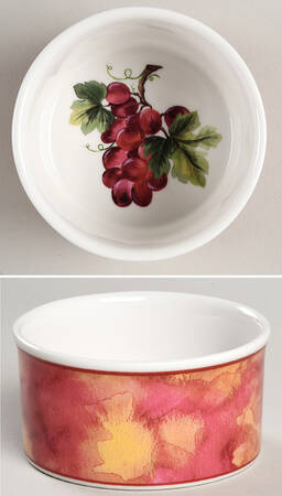 Vintage Grape Ramekin by Royal Doulton