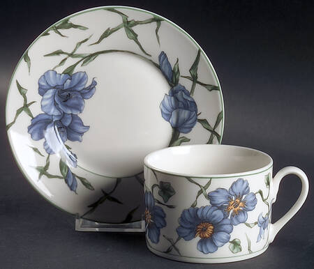 Rhapsody Flat Cup & Saucer Set