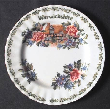 English Country Cottages Bread & Butter Plate