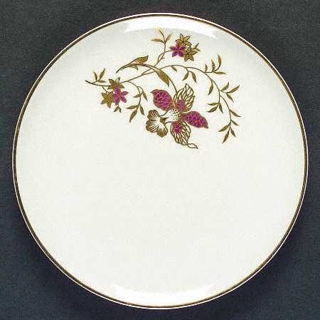 Mandarin Bread & Butter Plate