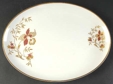 Mandarin 13" Oval Serving Platter