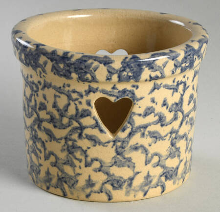 Spongeware Blue 3" Open Potpourri