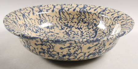 Spongeware Blue Bowl for 96 Oz Pitcher & Bowl