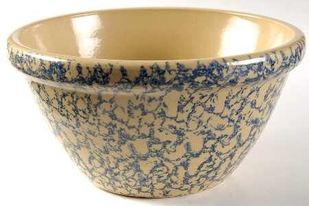Spongeware Blue 10" Mixing Bowl