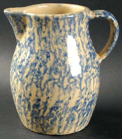 Spongeware Blue 32 Oz Pitcher