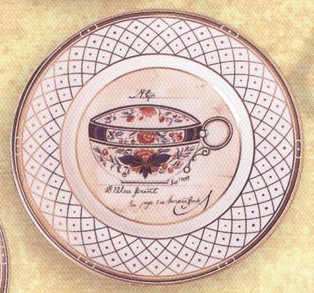 Pattern Record Collection Salad Plate