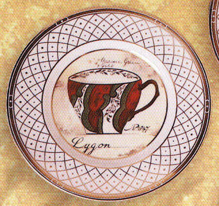 Pattern Record Collection Salad Plate