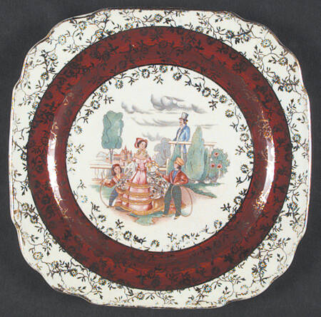 RYL145 Square Salad Plate