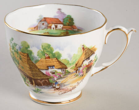 Beautiful Britain Footed Cup