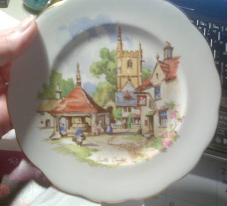 Beautiful Britain Bread & Butter Plate