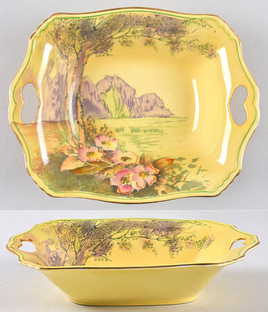 4071 6" Square Nut Dish