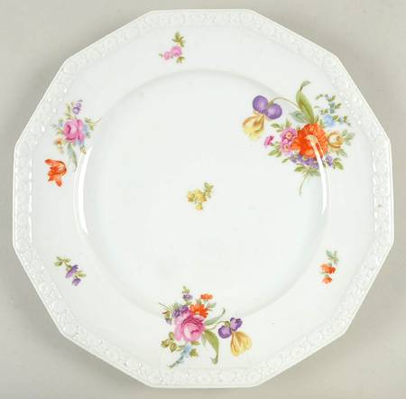 Flowers (Maria Stamp) 13" Chop Plate (Round Platter)