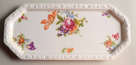 Flowers (Maria Stamp) Large Sandwich Tray