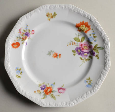 Flowers (Maria Stamp) Large Dinner Plate