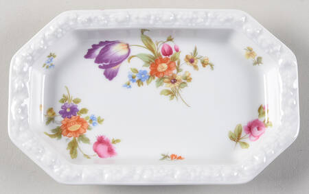 Flowers (Maria Stamp) Silver Tray