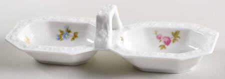 Flowers (Maria Stamp) Double Salt Dip