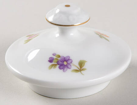 Flowers (Maria Stamp) Lid for Small Coffee Pot