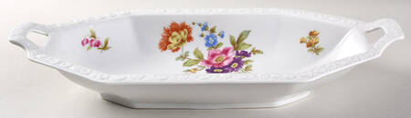 Flowers (Maria Stamp) Bread Basket Tray