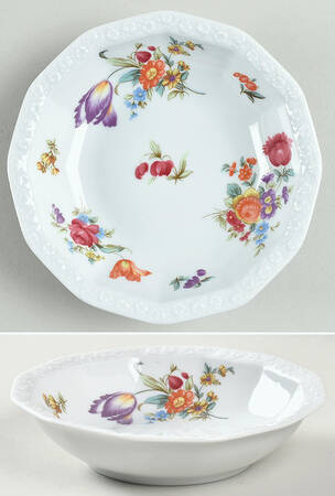 Flowers (Maria Stamp) Fruit/Dessert (Sauce) Bowl