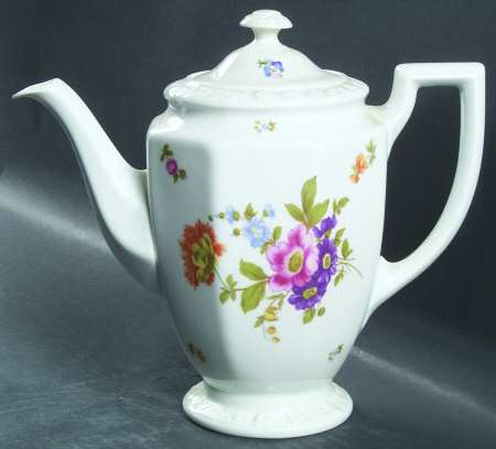 Flowers (Maria Stamp) Small Coffee Pot & Lid