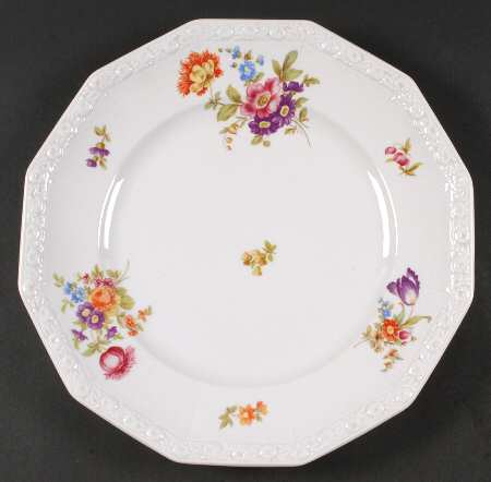 Flowers (Maria Stamp) 12" Chop Plate (Round Platter)