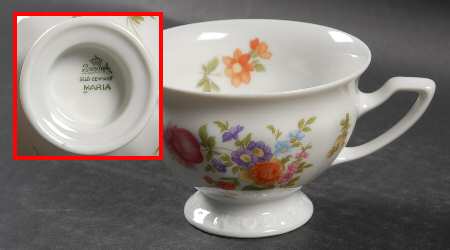 Flowers (Maria Stamp) Footed Cup