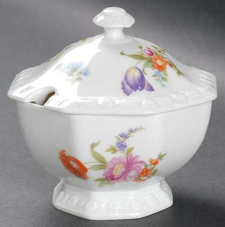 Flowers (Maria Stamp) Jam/Jelly & Lid