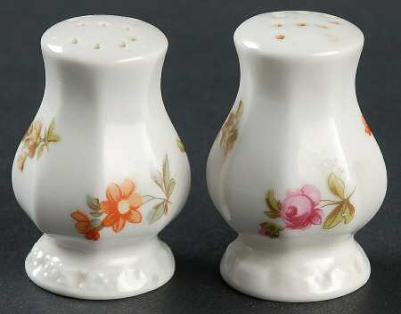 Flowers (Maria Stamp) Salt & Pepper Set