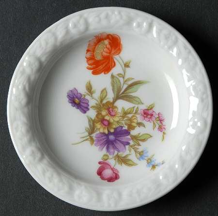 Flowers (Maria Stamp) Butter Pat
