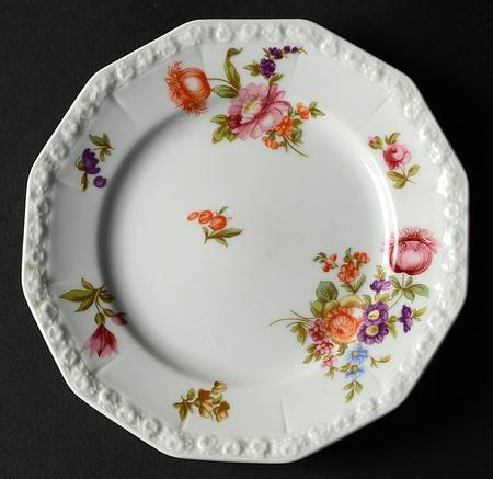 Flowers (Maria Stamp) Bread & Butter Plate