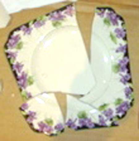 D5439 Square Salad Plate