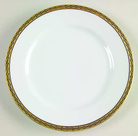Crown Gold Salad Plate