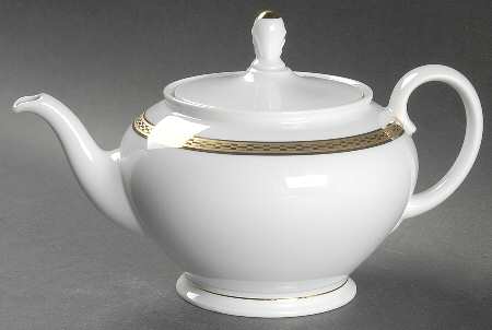 Crown Gold Teapot & Lid