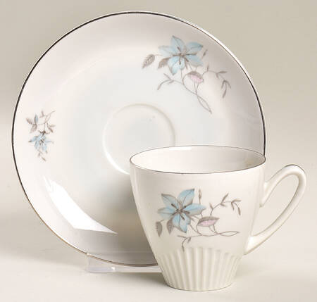 Fantasy Flat Demitasse Cup & Saucer Set