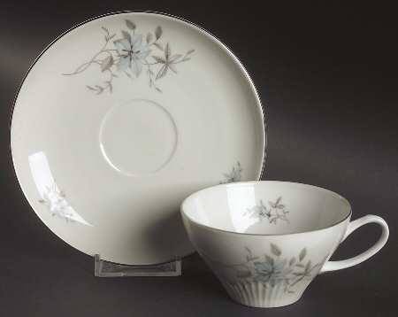 Fantasy Flat Cup & Saucer Set