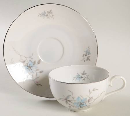 Fantasy Flat Cup & Saucer Set