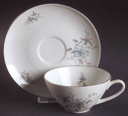 Fantasy Flat Cup & Saucer Set